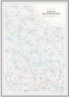 Dapa Maps Oslo Nordmark Sykkelkart