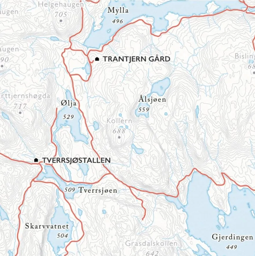 Dapa Maps Oslo Nordmark Sykkelkart
