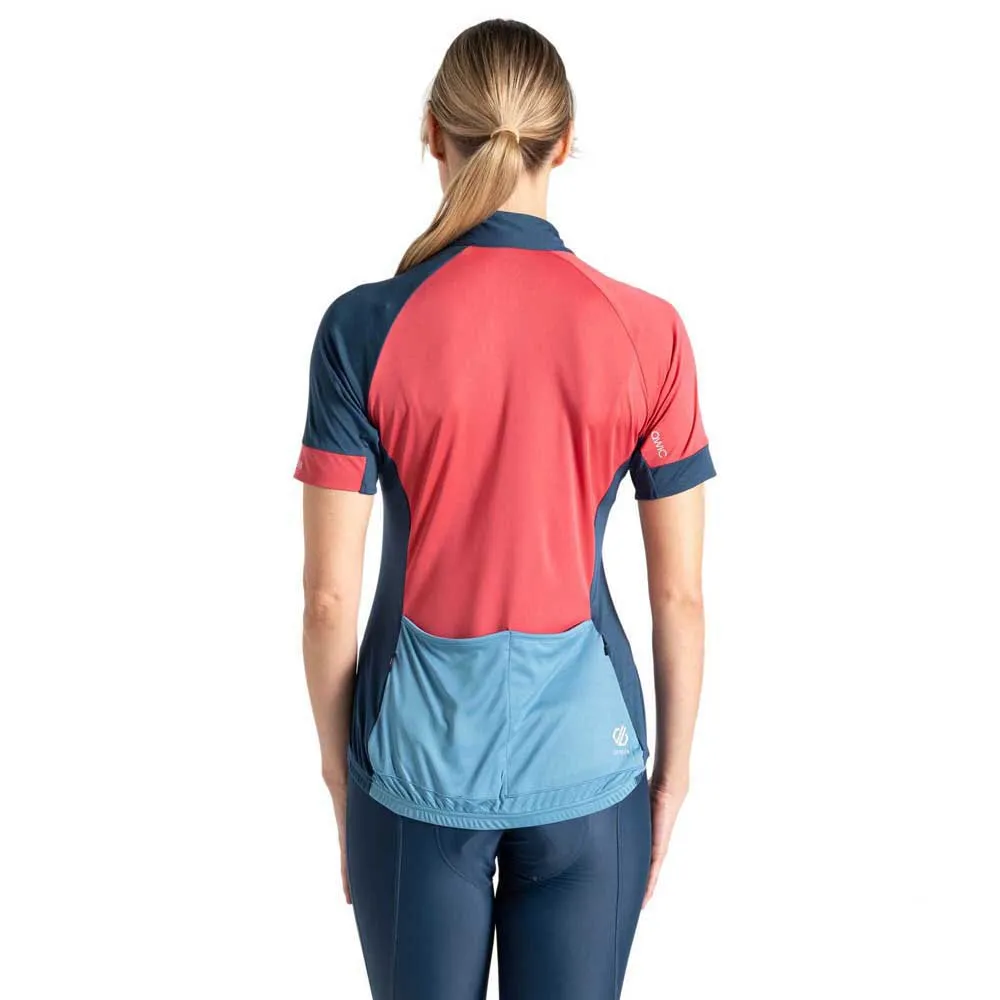 Dare 2b Compassion Iii Kort Ermet Trøye, Sorbet pink / niagara blue, 10