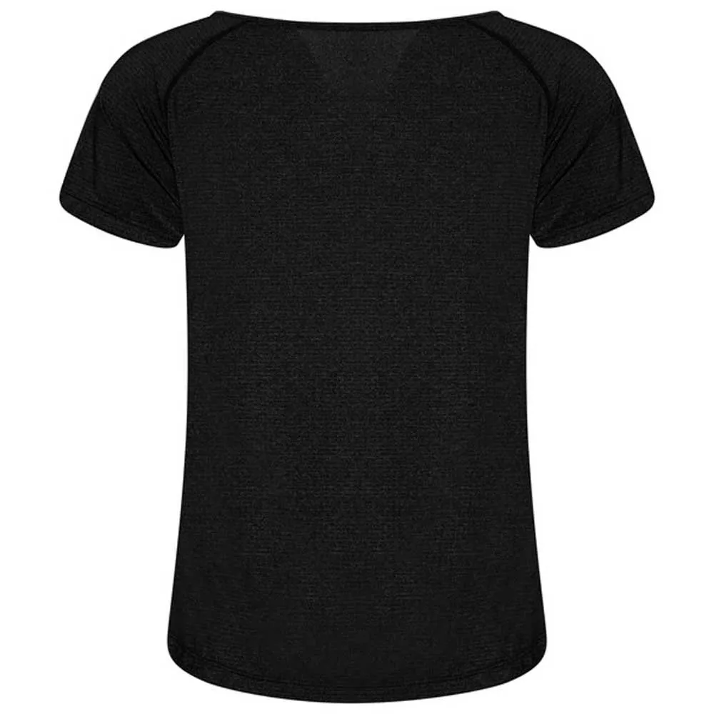 Dare 2b Crystallize Kortarmet T-skjorte, Black