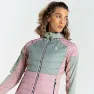Dare 2b Culmintaion Wool Hybrid Jakke, Dsky rs / llypd