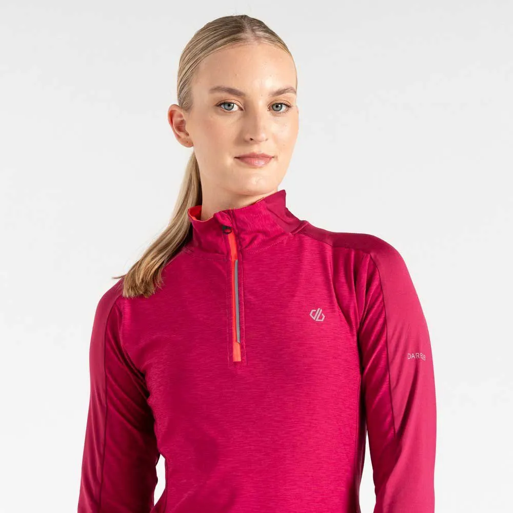 Dare 2b Gravitate Langermet Trøye, Berry pink marl, 20