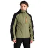 Olivine green / black