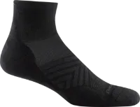 Darn Tough Men's Run Quarter Ultra-Lightweight with Cushion Darn Tough Men's Run Quarter Ultra-Lightweight with Cushion