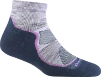 Darn Tough Women's Light Hiker 1/4 Lightweight Hiking Sock Darn Tough Women's Light Hiker 1/4 Lightweight Hiking Sock