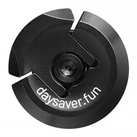 Daysaver Styrefeste, Black / silver, One Size