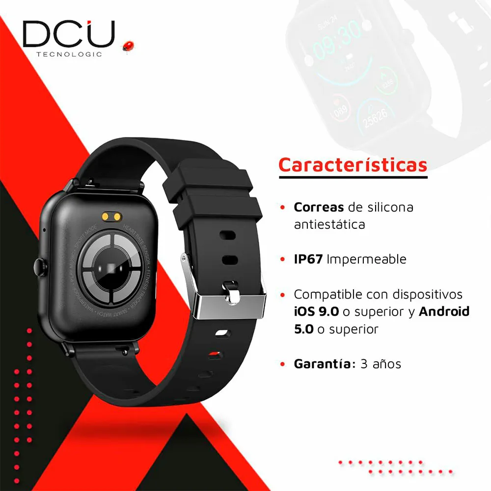 Dcu Tecnologic Curved Glass Pro Smartklokke
