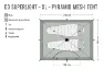 DD Hammocks SL XL Mesh Pyramide Telt