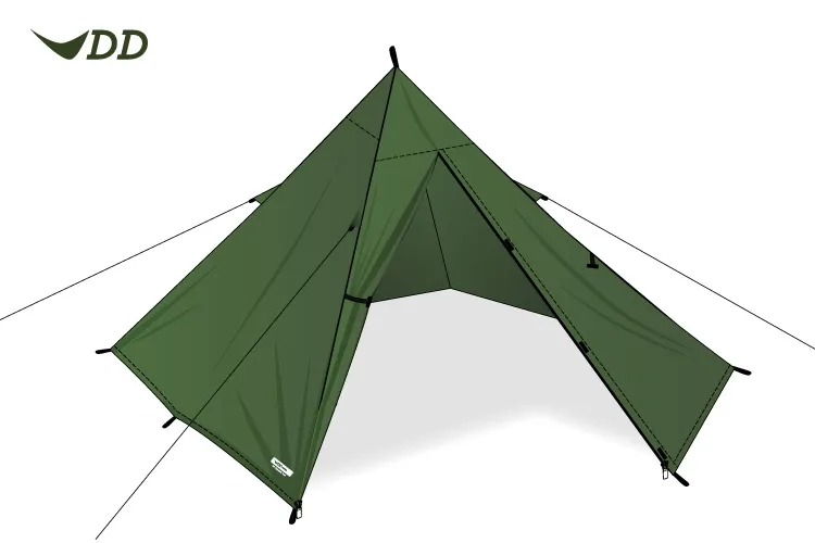 DD Hammocks SuperLight Pyramide XL Telt