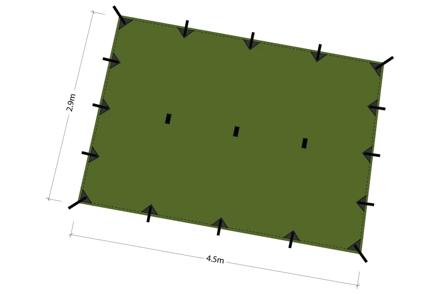 DD Hammocks Superlight Tarp XL