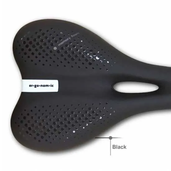 DDK Ergonomic Flow Sykkelsete, Black, 150mm DDK Ergonomic Flow Sykkelsete, Black, 150mm