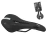 DDK Racing Ergonomic Flow Memory Foam Sykkelsete, Black, 144mm