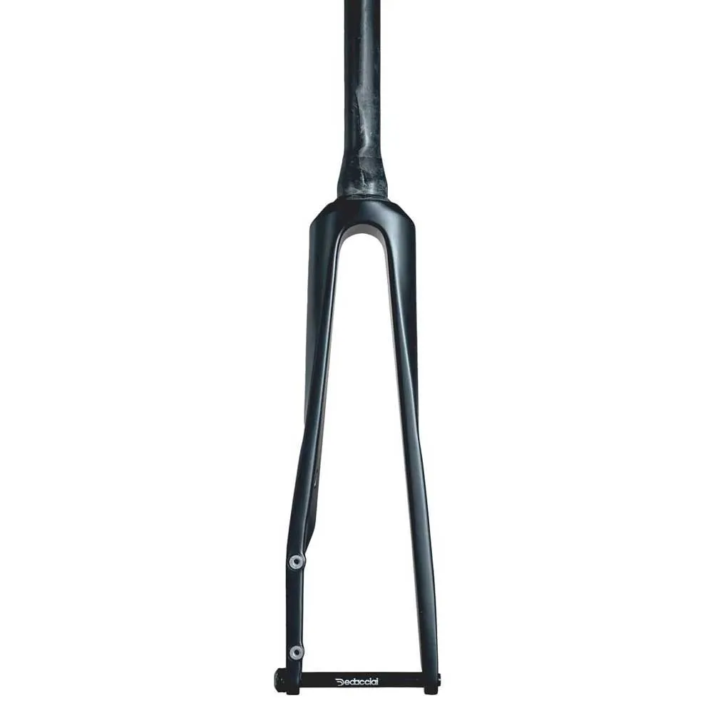 Deda Edg D-shape Dcr System 12x100mm Veikgaffel, Black, 700C, Rigid