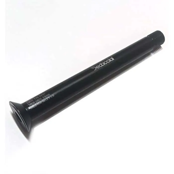Deda M12x120x1.5 Gjennomgående Aksel, Black, 120mm