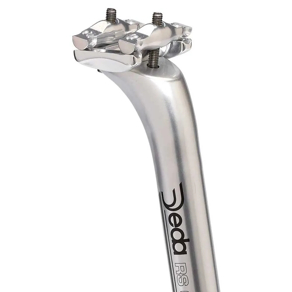 Deda Rs01 Setepinne, Silver polish, 350mm, 27.2mm Deda Rs01 Setepinne, Silver polish, 350mm, 27.2mm