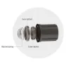 Deda Rs4 Cl Disc Tubeless Landeveishjulsett, Black, 12 x 100/12 x 142mm, Campagnolo N3W