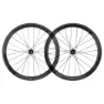 Deda Sl45db Landeveishjulsett, Black, 12 x 100mm / 12 x 142mm, Shimano/Sram HG