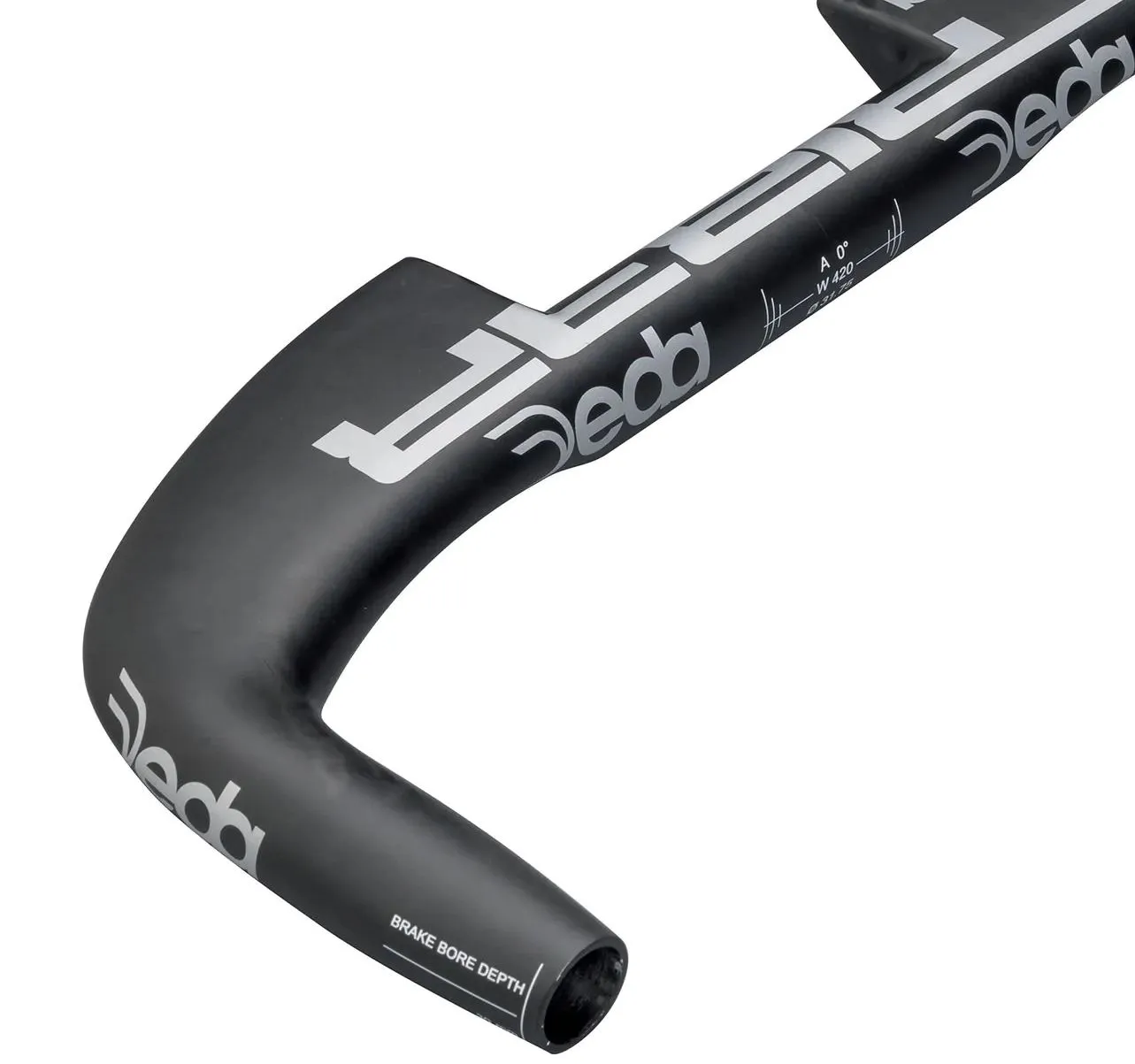 Deda Tribar, Black, 31.7mm, 420mm