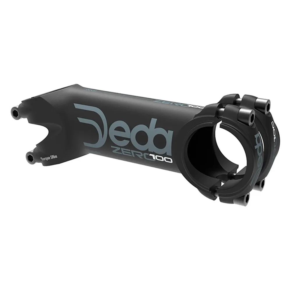 Deda Zero100 31.8 Mm Sykkelstyrestem, Black, 130mm, 70º