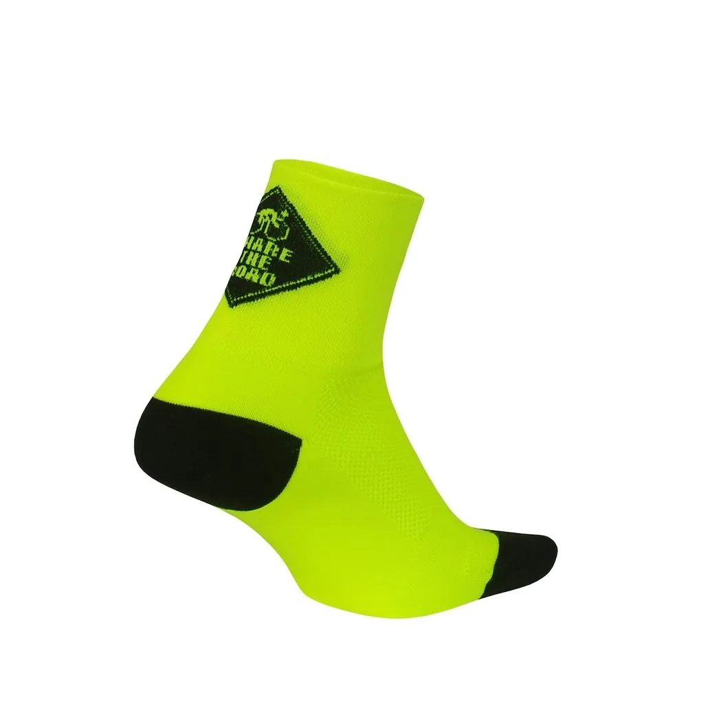 DeFeet Aireator 3" Share The Road Sokker DeFeet Aireator 3" Share The Road Sokker