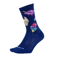 DeFeet Aireator 6" Ice Cream Sokker DeFeet Aireator 6" Ice Cream Sokker