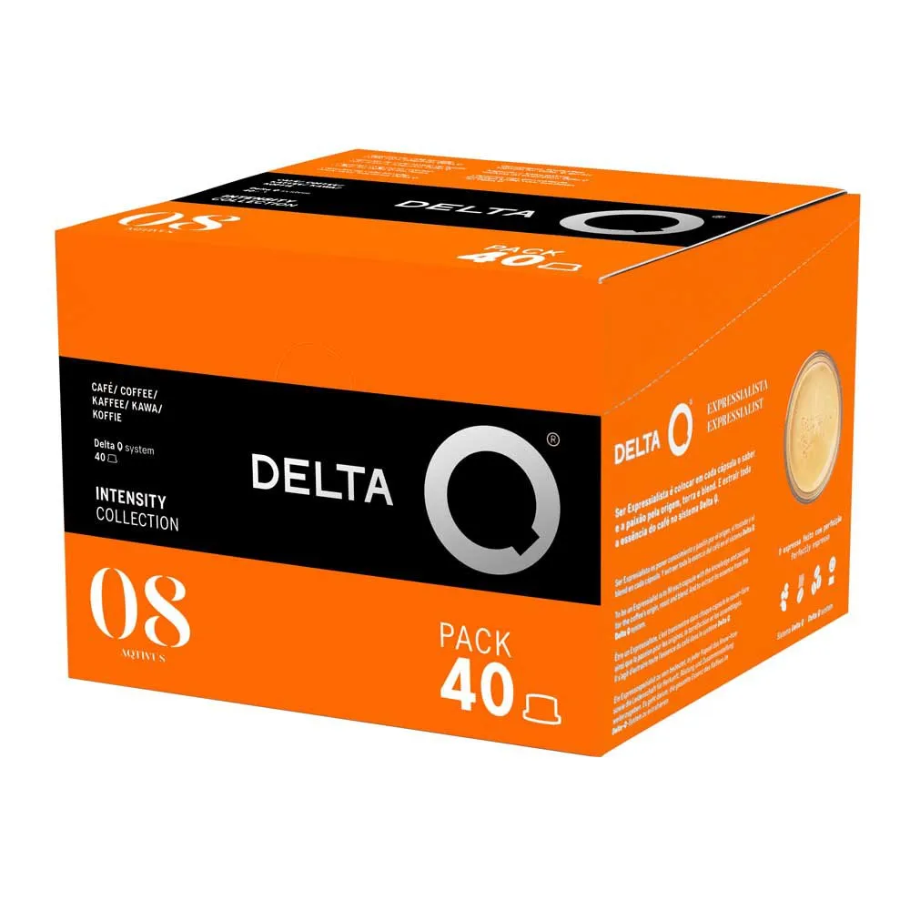 Delta Aqtivus Kaffekapsler 40 Enheter, Brown, One Size Delta Aqtivus Kaffekapsler 40 Enheter, Brown, One Size