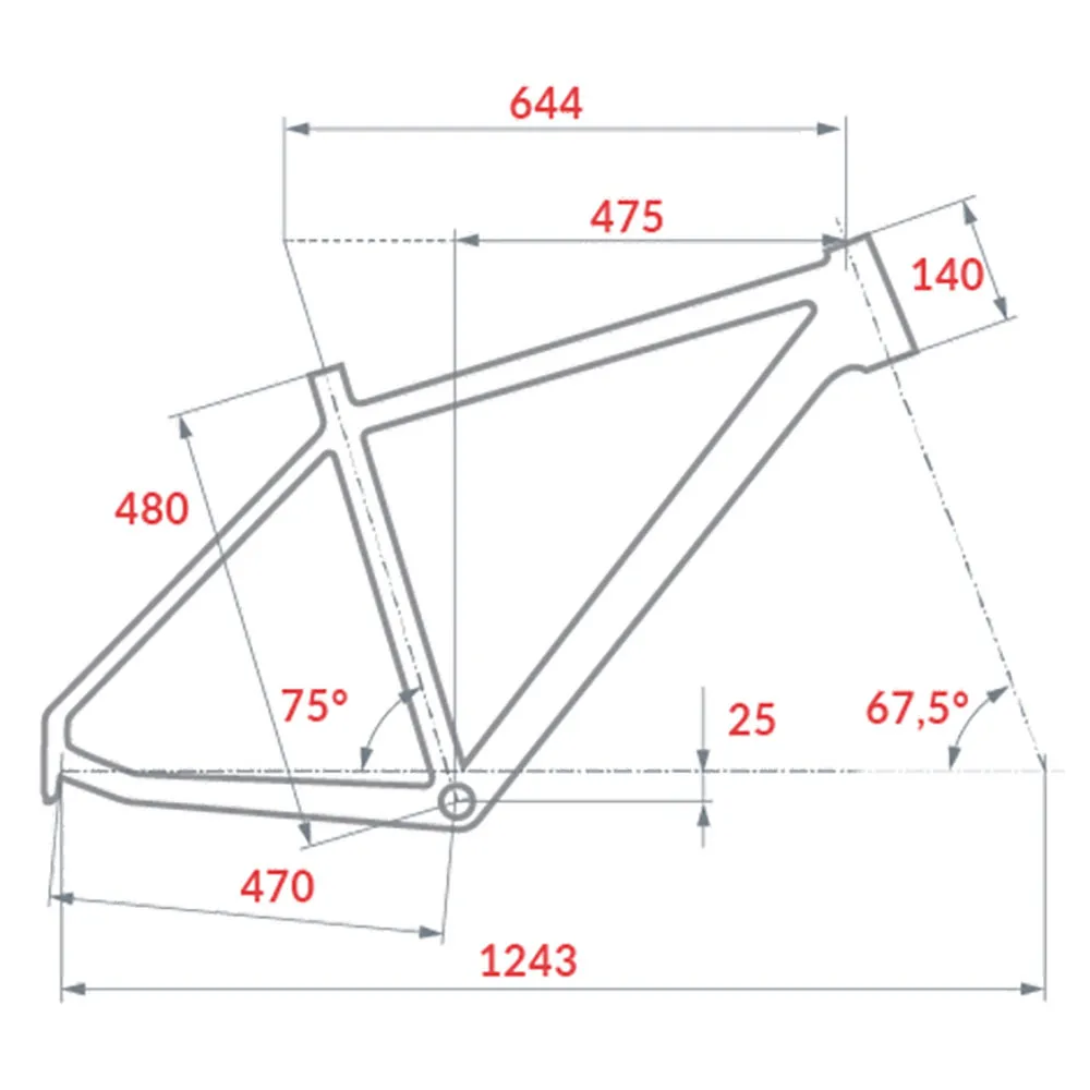 Dema Beast 29´´ Elektrisk Terrengsykkel, Elsykkel