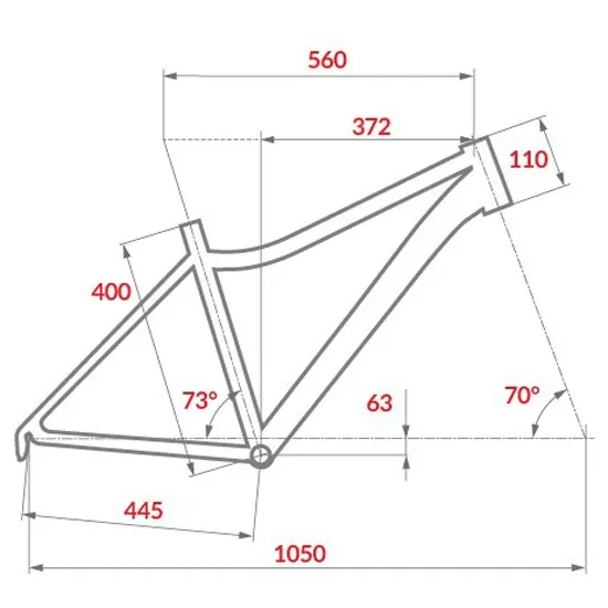 Dema Ravena 5 29´´ Altus Terrengsykkel, Dark bordo / grey, M/L Dema Ravena 5 29´´ Altus Terrengsykkel, Dark bordo / grey, M/L
