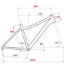Dema Ravena 5 29´´ Altus Terrengsykkel, Dark bordo / grey, M/L