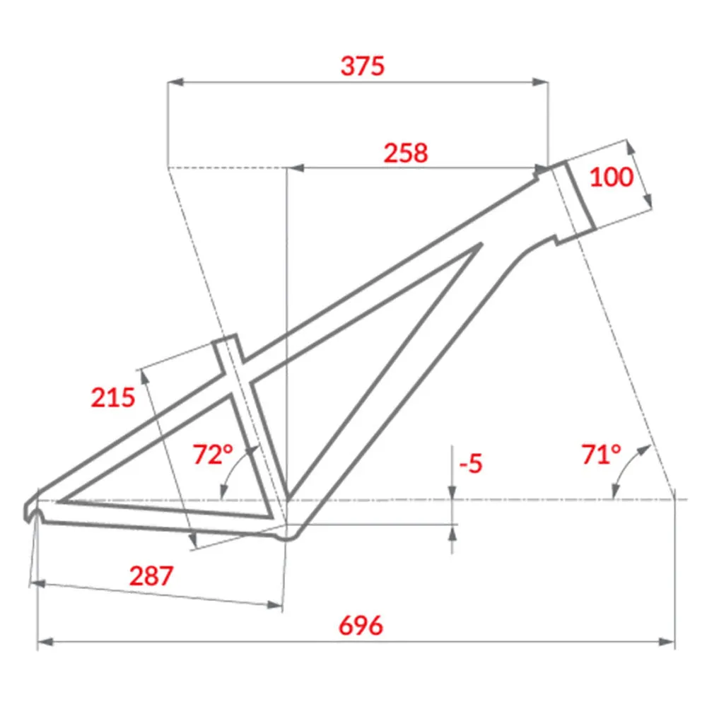 Dema Rocket 16´´ Sykkel, Teal blue, One Size, Barnesykkel