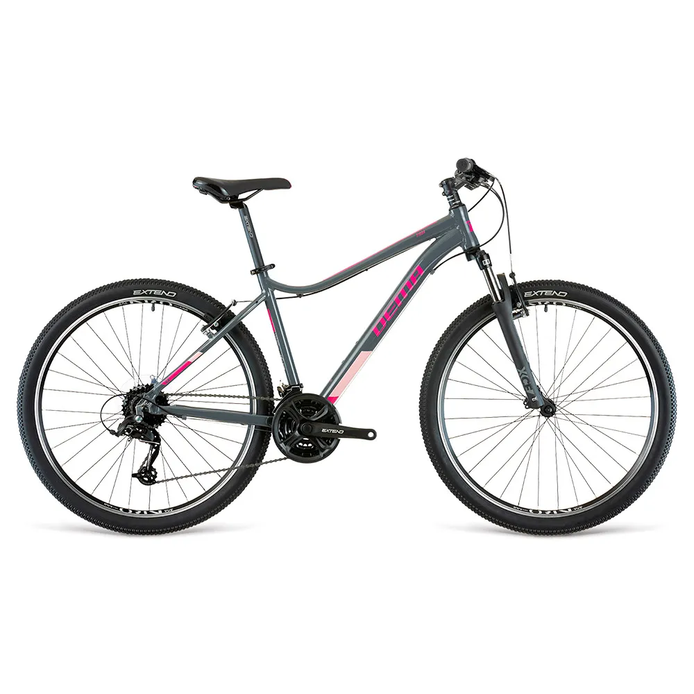 Dema Tigra 1 27.5´´ Mtb-ramme, Dark grey / magenta, 18", Terrengsykkel Dema Tigra 1 27.5´´ Mtb-ramme, Dark grey / magenta, 18", Terrengsykkel