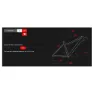 Dema Tigra 1 27.5´´ Mtb-ramme, Dark grey / magenta, 18", Terrengsykkel