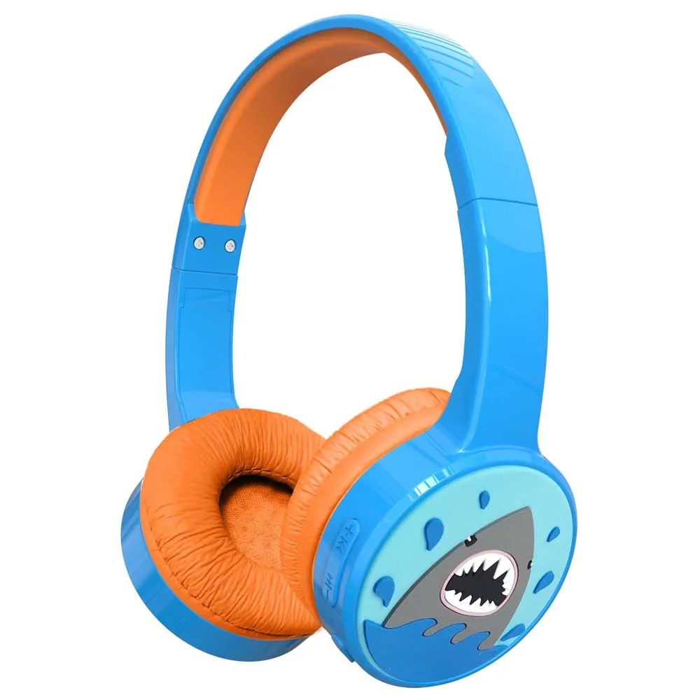 Denver Bth-107bu Hodetelefoner, Blue / orange, One Size Denver Bth-107bu Hodetelefoner, Blue / orange, One Size