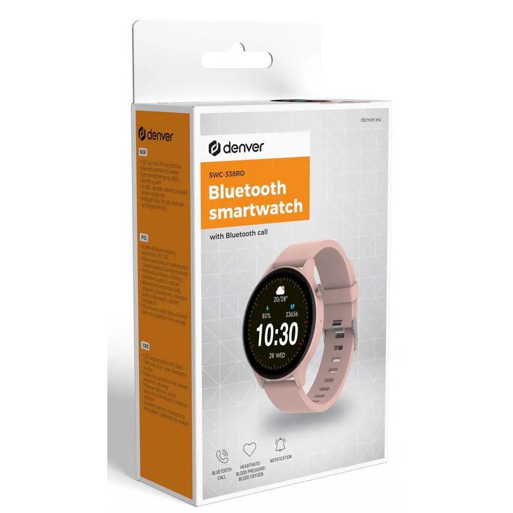 Denver Swc-338ro Smartklokke, Pink