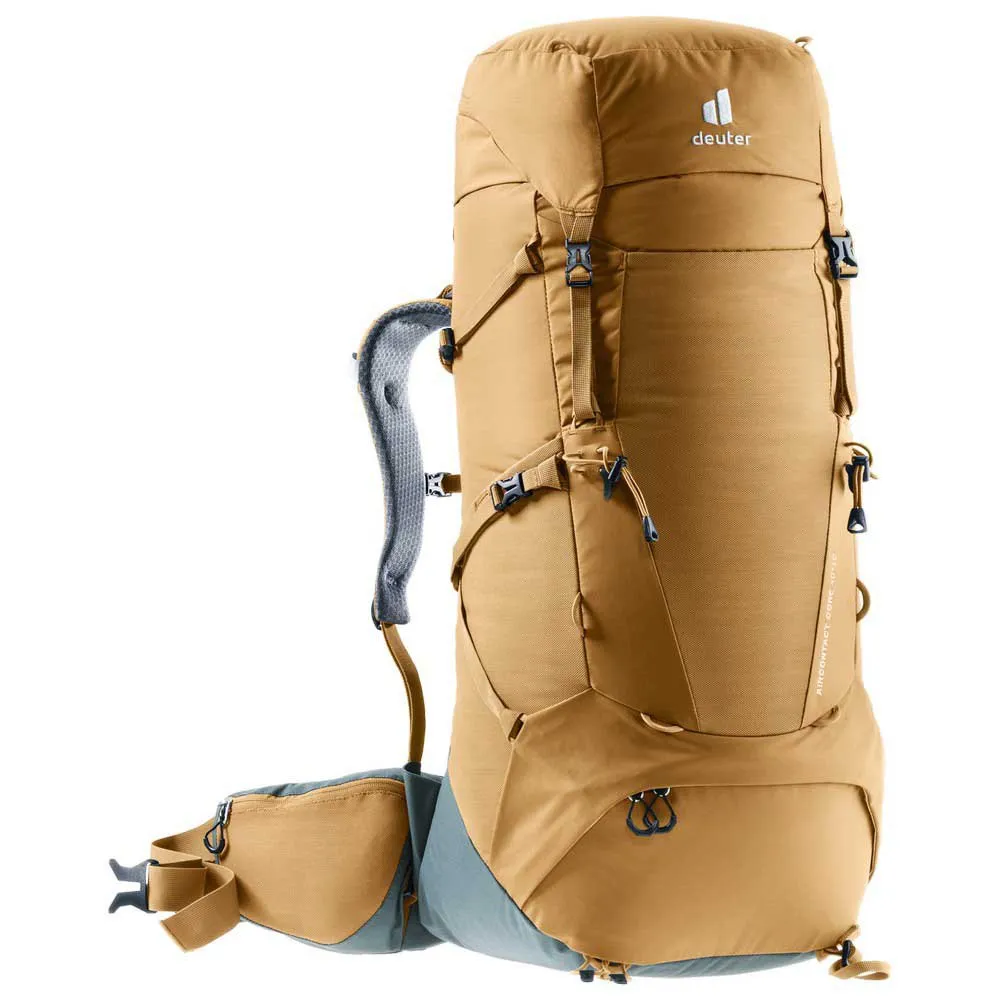 Deuter Aircontact Core 40+10l Ryggsekk, Almond / teal