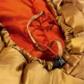 Deuter Exosphere-11° El Sovepose, Almond / paprika, Left Zipper