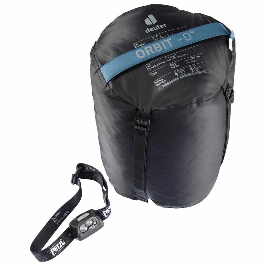 Deuter Orbit 0° Sl Sovepose, Arctic / slateblue, Left Zipper