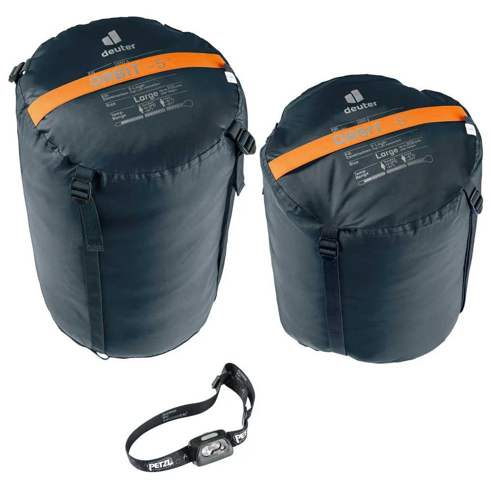 Deuter Orbit-5° El Sovepose, Chestnut / ink, Left Zipper