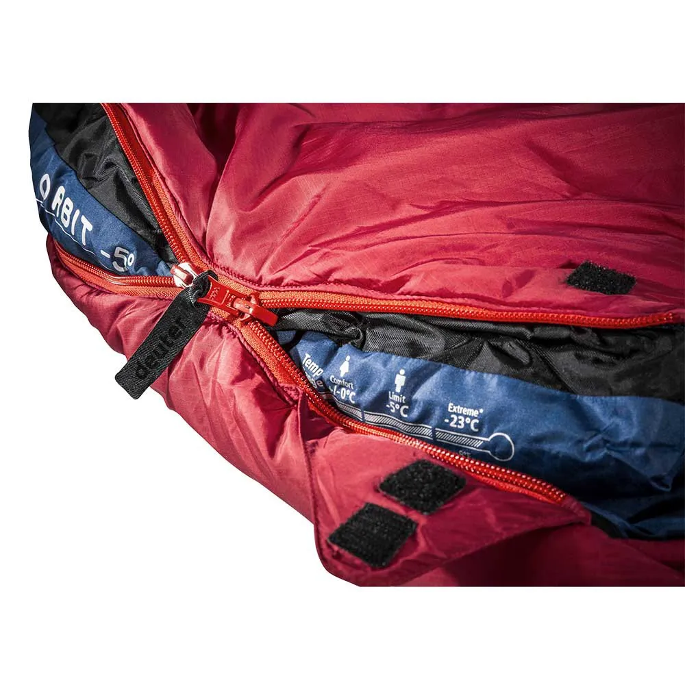 Deuter Orbit Sovepose, Cranberry / steel, Right / Left Zipper Deuter Orbit Sovepose, Cranberry / steel, Right / Left Zipper