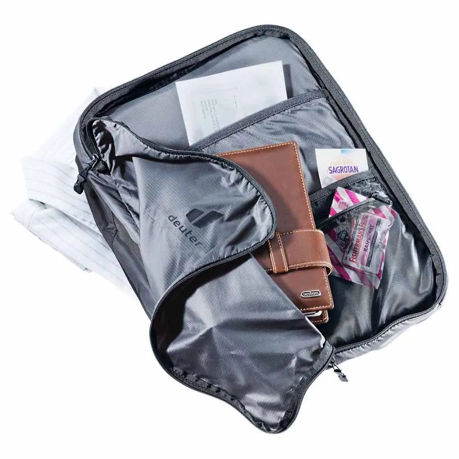 Deuter Orga Glidelåspakke, Graphite / black