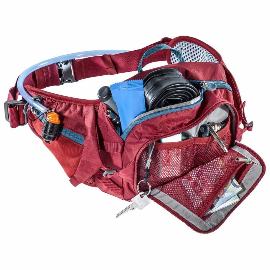 Deuter Pulse 3 Midjeveske, Cranberry