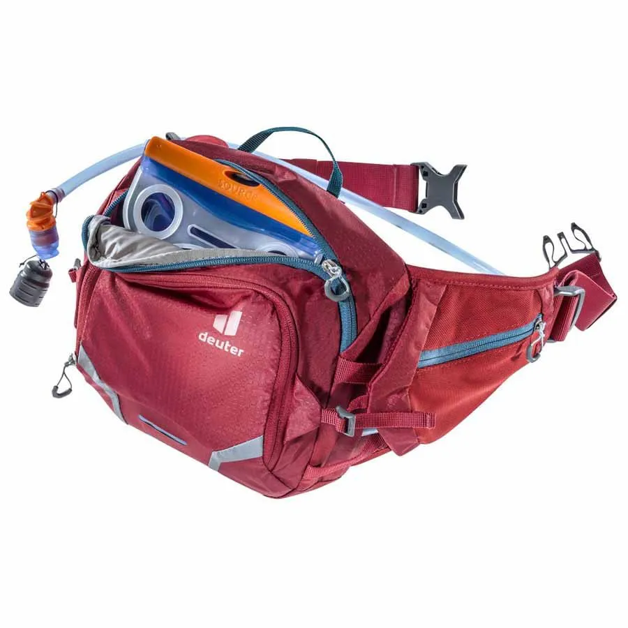Deuter Pulse 3 Midjeveske, Cranberry
