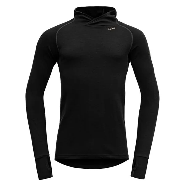 Devold Expedition Merino 235 Hoodie Wmn, Black