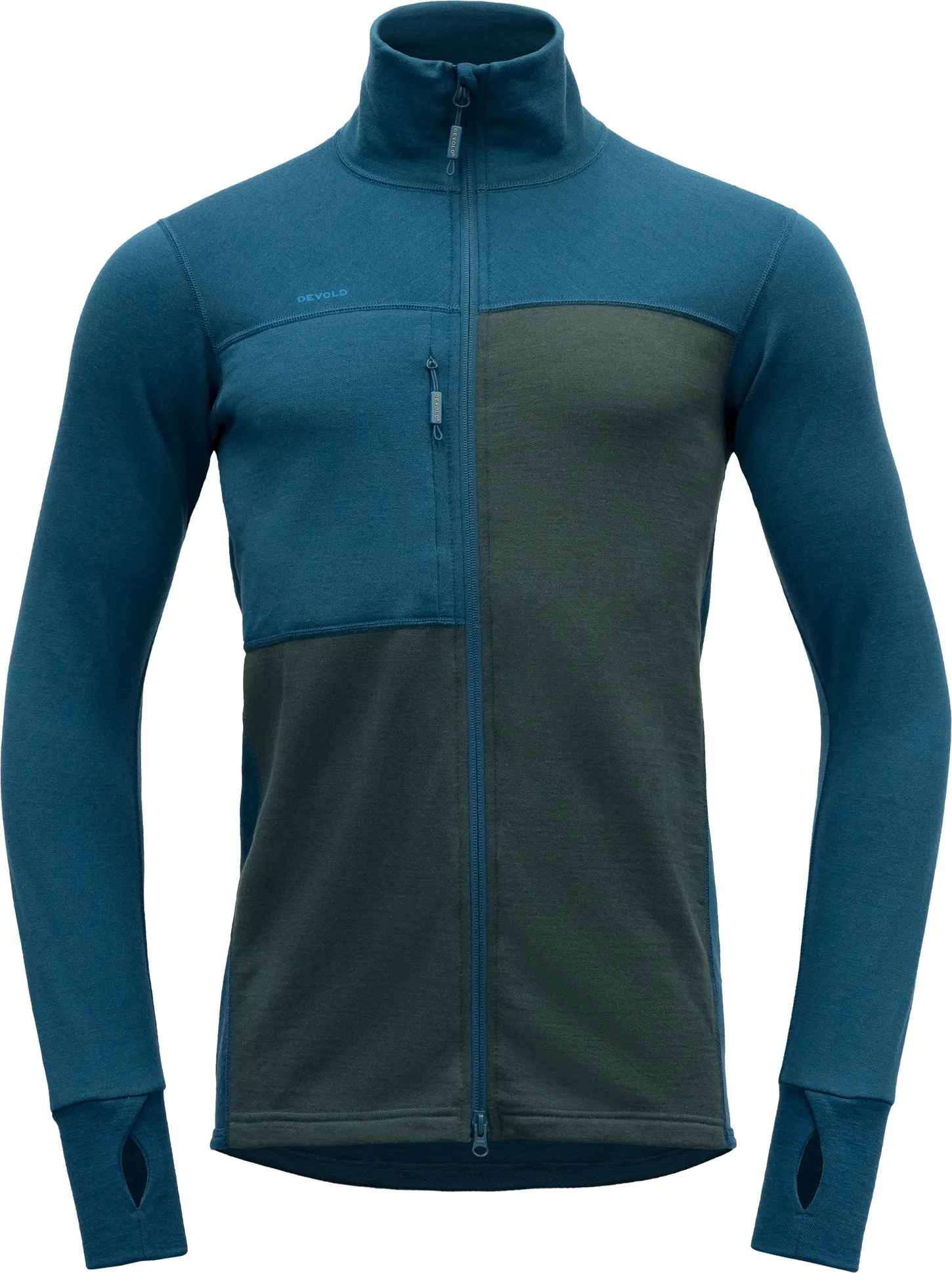 Devold Men's Nibba Pro Merino Jacket, Flood/woods