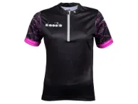 Diadora Agnes sykkeltrøye kortermet dame svart Diadora Agnes sykkeltrøye kortermet dame svart
