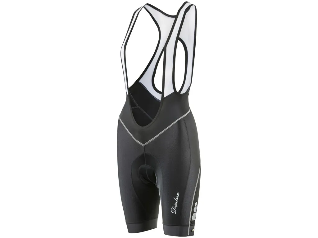 Diadora Gina bibshorts dame svart Diadora Gina bibshorts dame svart