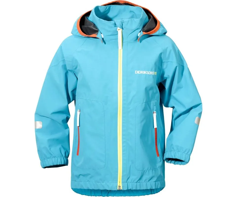 Didriksons Bay Jacket Kids, Pale turquoise Didriksons Bay Jacket Kids, Pale turquoise
