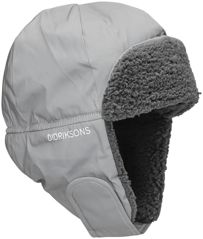 Didriksons Biggles Refl Cap, Silver 2, 50