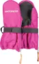 Didriksons Biggles Zip Mitten 7, Plastic pink, 2/4