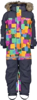 Didriksons Kids' Bjärven Printed Coverall